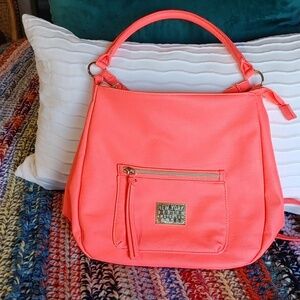 H&M BRIGHT NEON HANDBAG